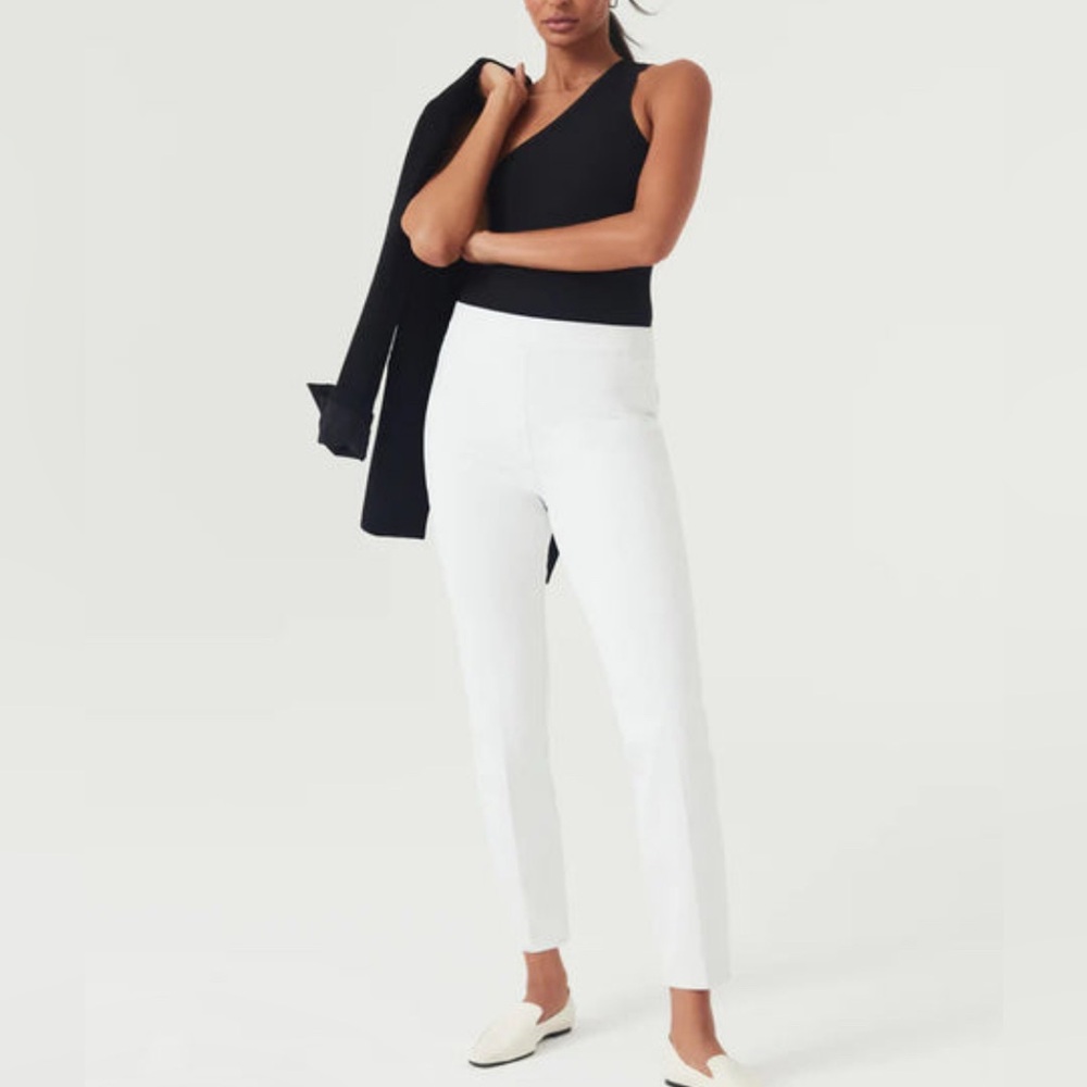 NEW! TALL SPANX On-The-Go Ankle Slim Straight Pants